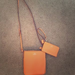 Coach Cross Body Bag with Wallet